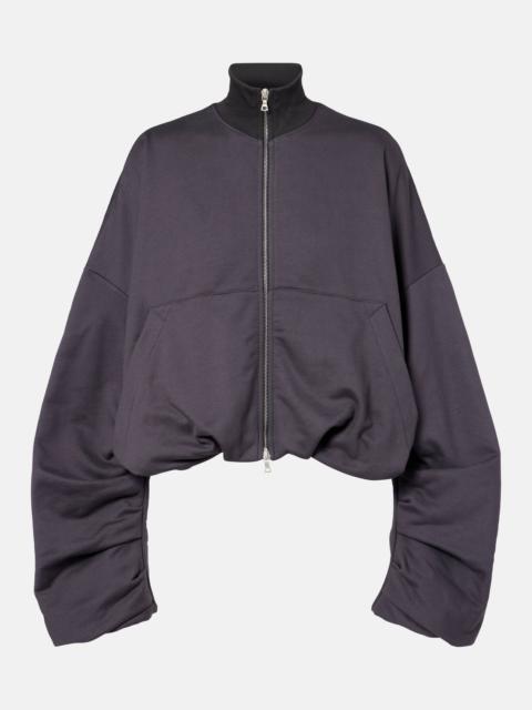Cotton jersey jacket