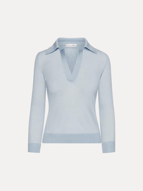 POLO COLLARED PULLOVER