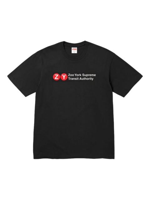 Zoo York Transit "SS 25 - Black" T-shirt