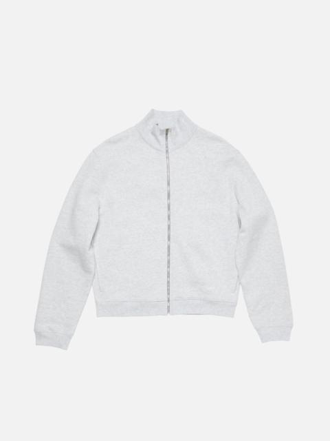 Zip-up sweatshirt - Pale Grey Melange