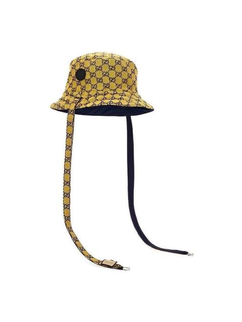 Gucci GG Reversible Bucket Hat 'Yellow Blue' 809879170