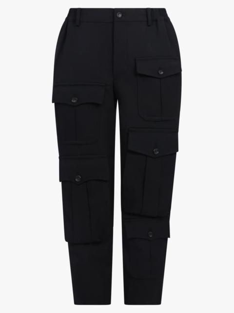 POCKET DETAIL PANT | BLACK