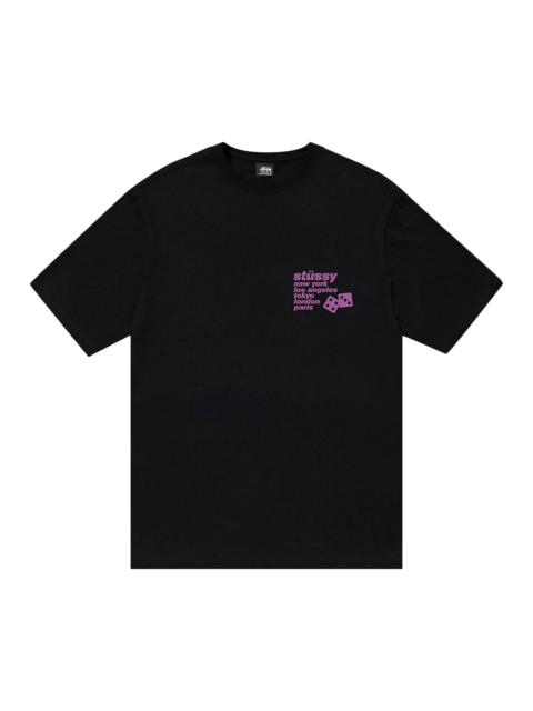 Stüssy Stussy Silhouette Tee 'Black' | REVERSIBLE