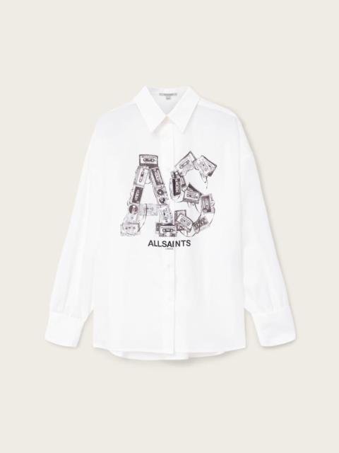 ADRIENNE PRINT SHIRT