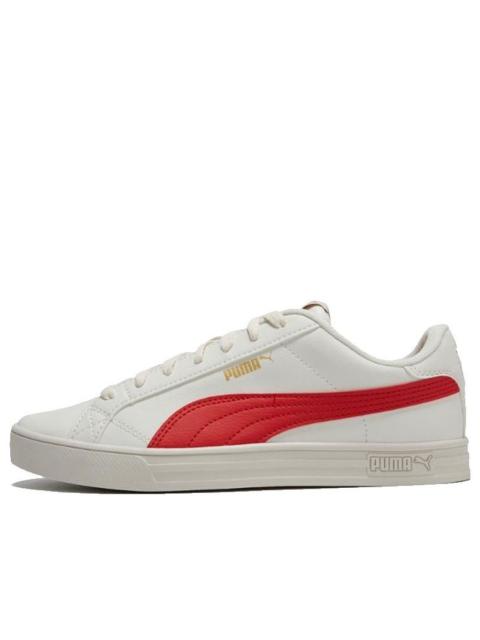 PUMA Smash Vulc V3 LO 'White Red' 380752-12