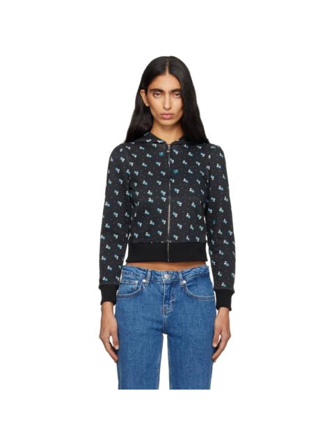 Navy Cardamom Hoodie