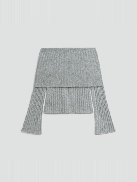 Bell Sleeve Sweater in Astor Wool