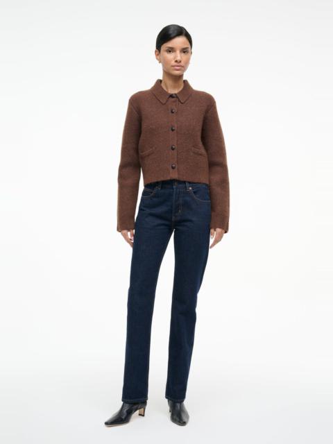 STAUD THEO SWEATER TRUFFLE