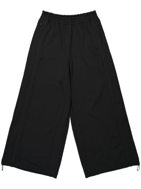 wide-leg track pants