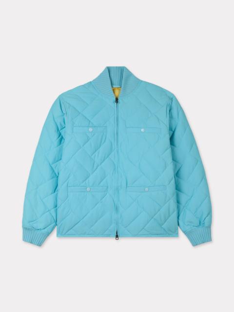 Quilted down jacket