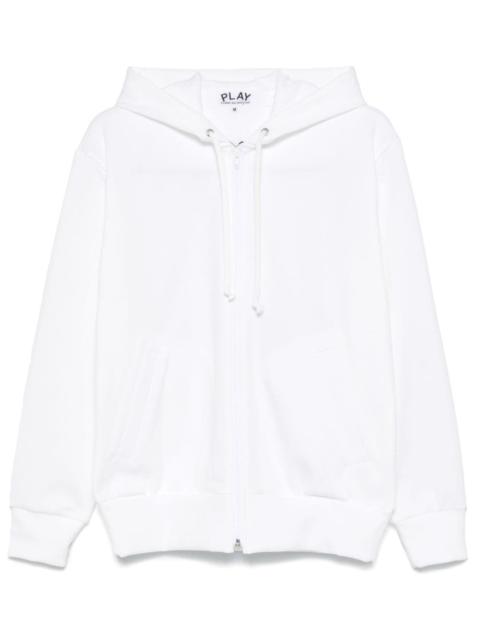 signature heart-patch hoodie