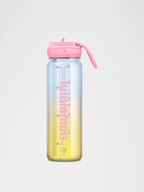 Back to Life Clear Bottle 24oz *Straw Lid