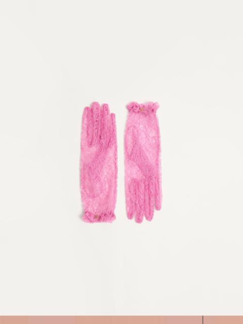 VLOGO SIGNATURE LACE GLOVES