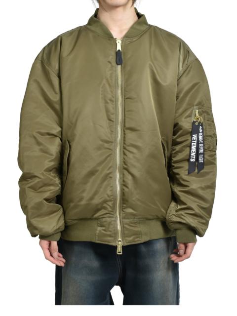 CUT-UP BOMBER JACKET / GRN