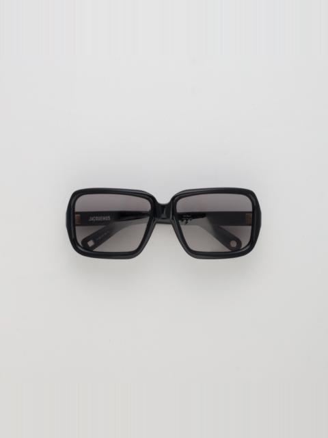 Cabana Oversize Sunglasses in Black