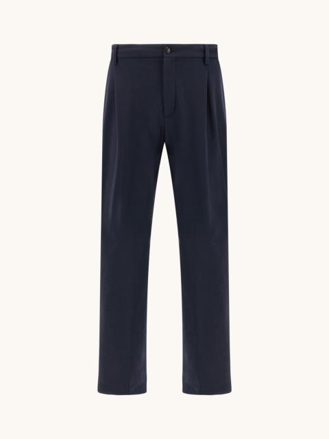 DYNAMIC CHINO TROUSERS WITH PLEATS
