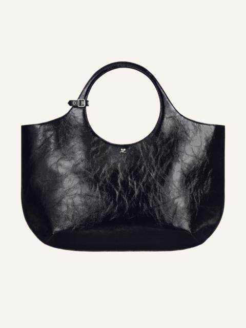 MAXI HOLY NAPLACK LEATHER BAG