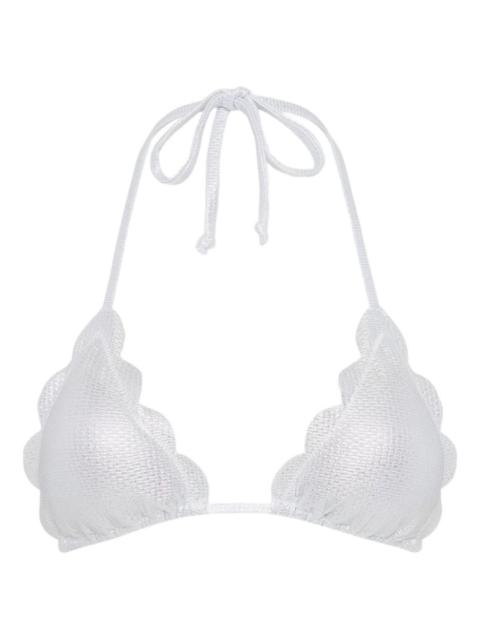 Broadway triangle bikini top