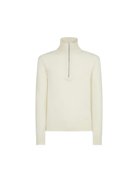 CASHMERE BLEND HALF ZIP