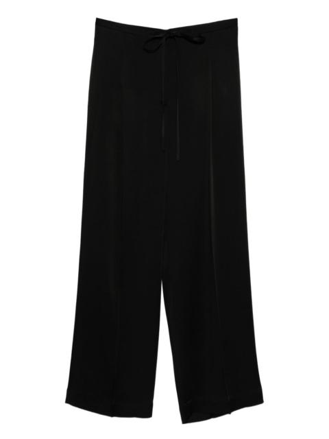 tie-waist trousers