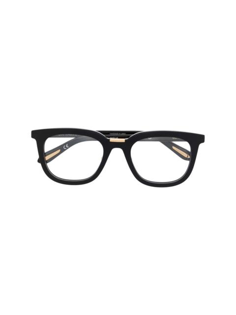 Burton square-frame glasses
