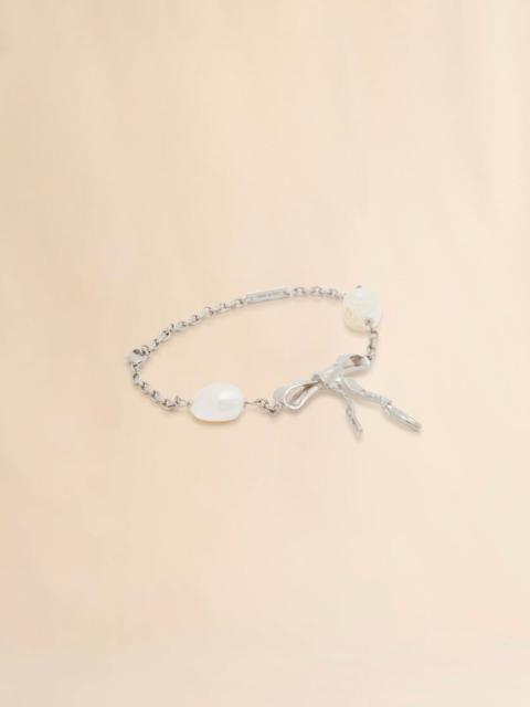 SILVER BOW BRACELET