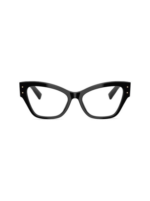 cat-eye glasses