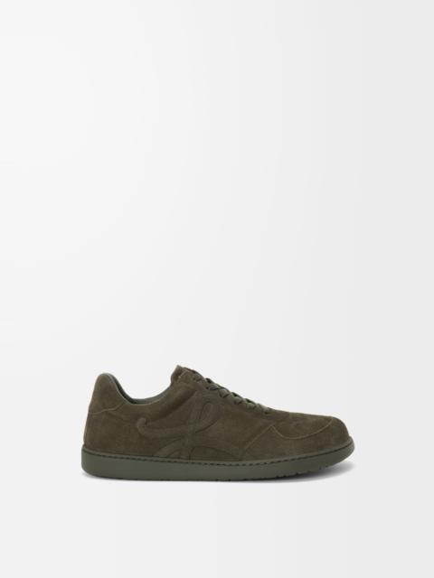 Jambo sneaker in suede calfskin
