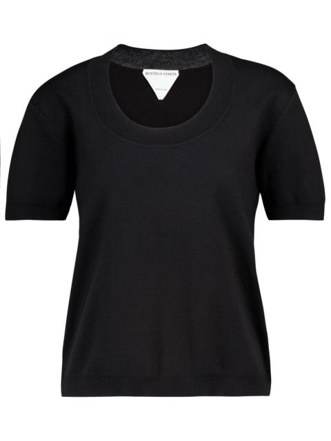 Cashmere-blend sweater