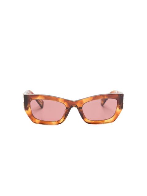 Miu Glimpse rectangle-frame sunglasses