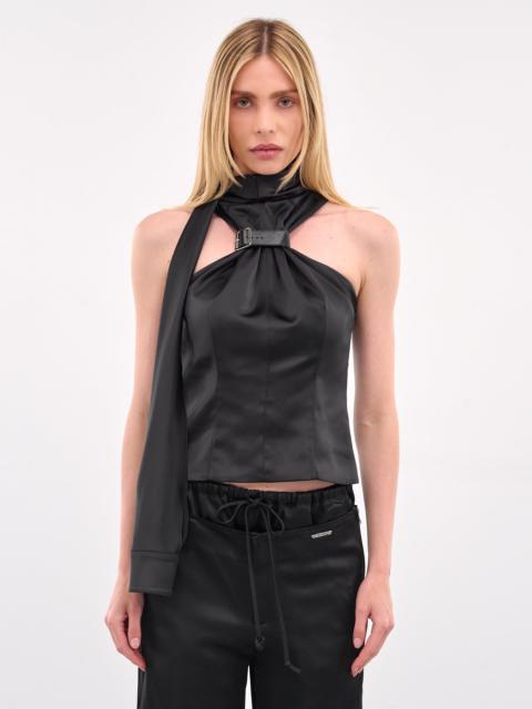 Deconstructed Shirt Detail Blouse