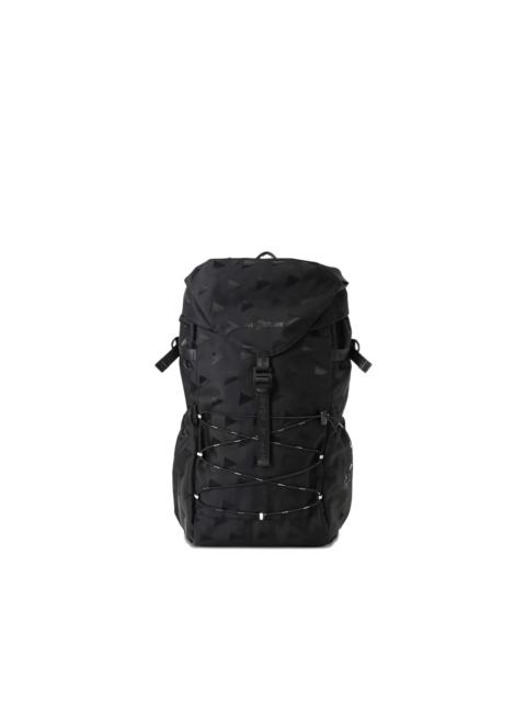 triangle-jaquard backpack