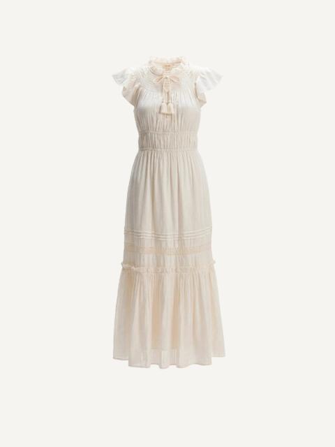 INDIRA ANKLE DRESS | BUTTERCREAM