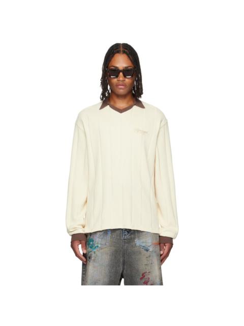 Off-White Retro Football Long Sleeve Polo