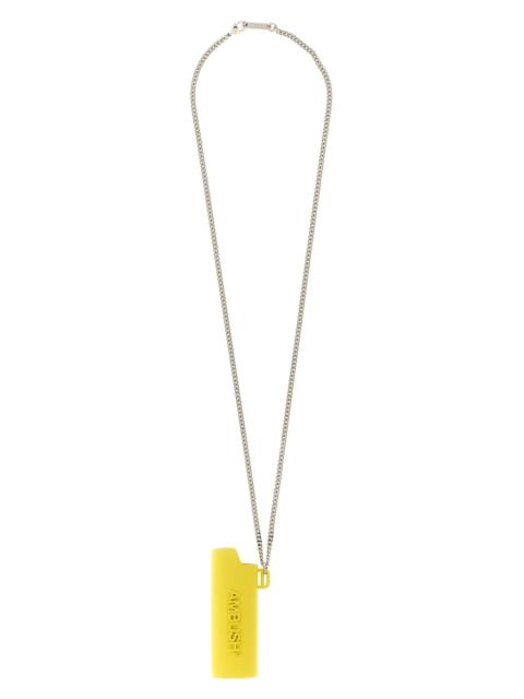 'Logo lighter case' necklace