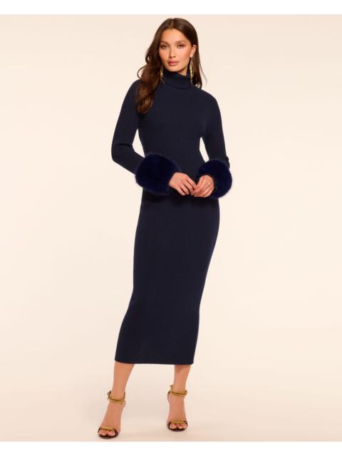 Linda Wool Blend Sweater Midi Dress