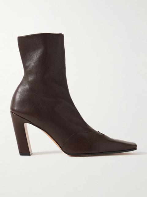 Nevada Leather Ankle Boots