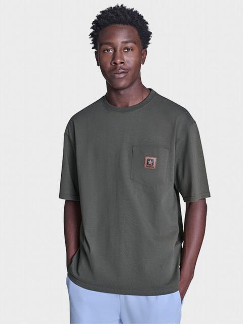 Brushed Cotton Box Patch T-Shirt