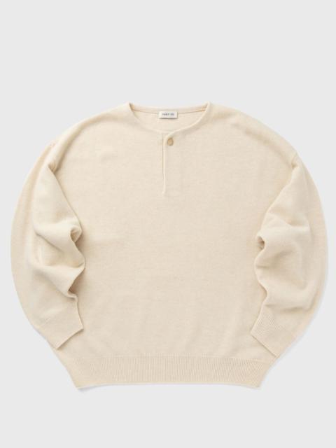 FINE KNIT HENLEY