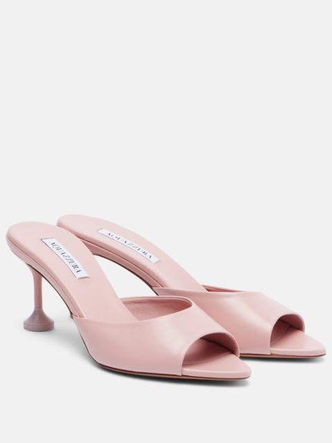 Bisous 65 leather mules