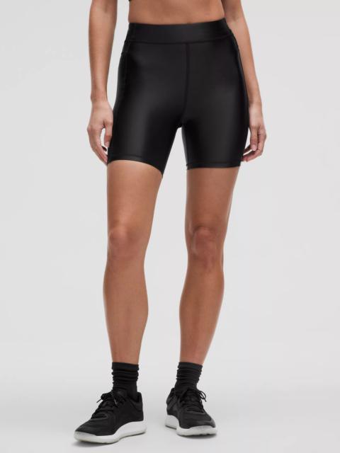 Satin Shine High-Rise Short 6"