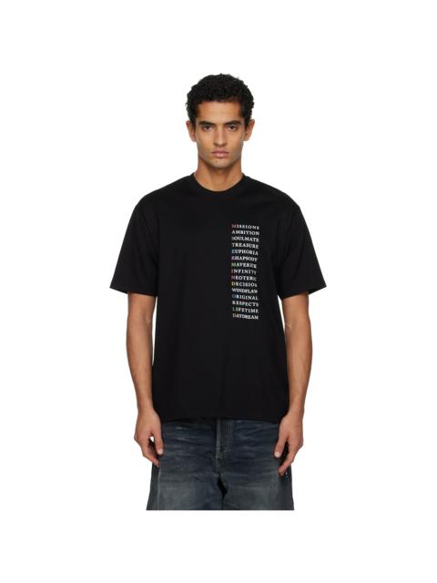 Black 'Mastermind World' Collection SS T-shirt