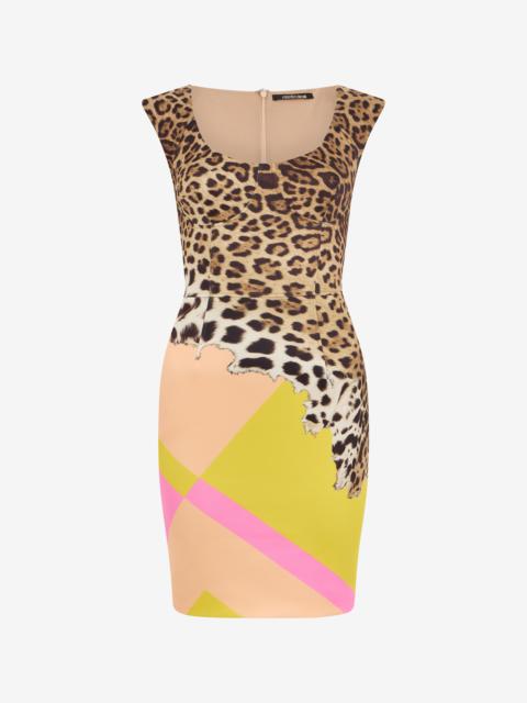 Pop Horse Print Mini Dress