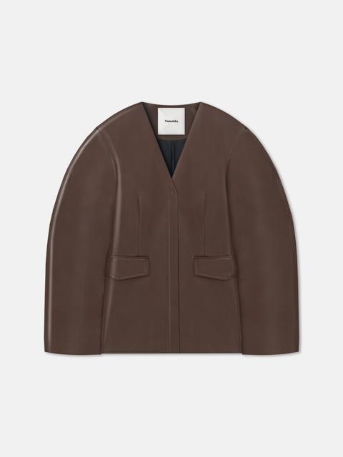 Regenerated Leather Jacket