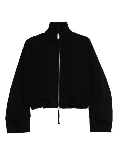 zip-front long-sleeves jacket