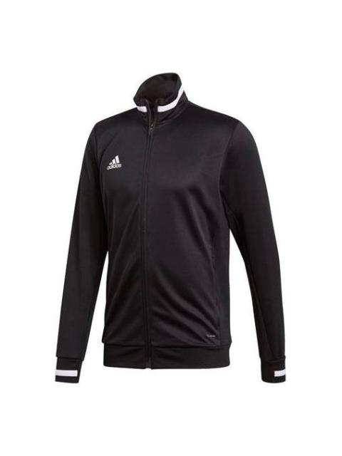 adidas Zipper Casual Sports Jacket Black DW6849