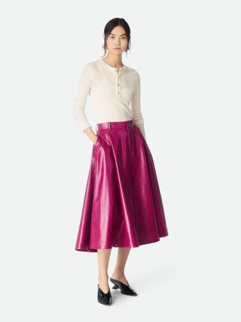 Shiny Leather Culotte