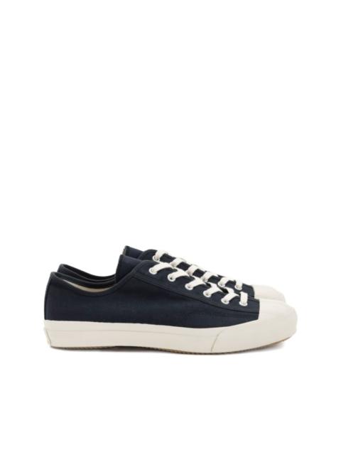 canvas low-top sneakers