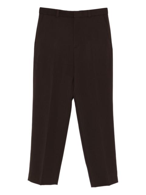 virgin-wool trousers