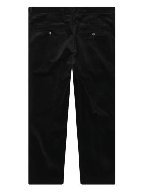 pleated corduroy trousers